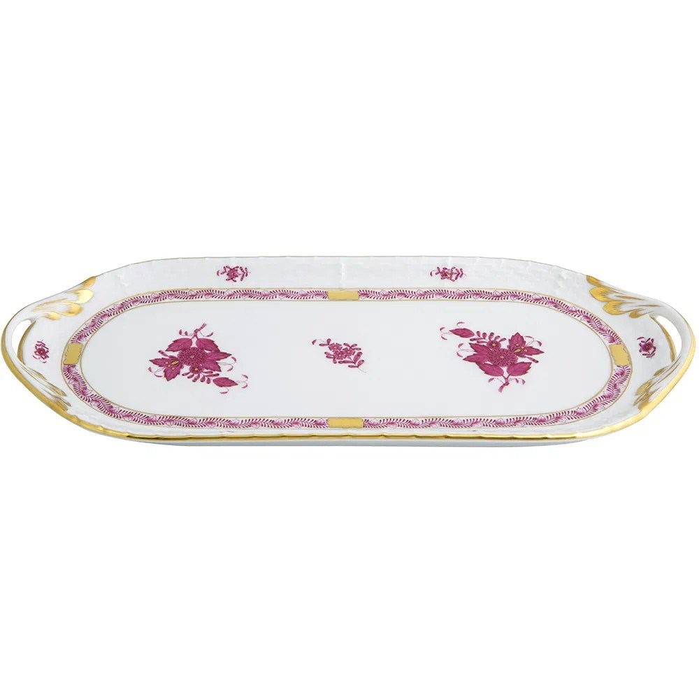 HEREND APPONYİ PEMBE TEPSİ