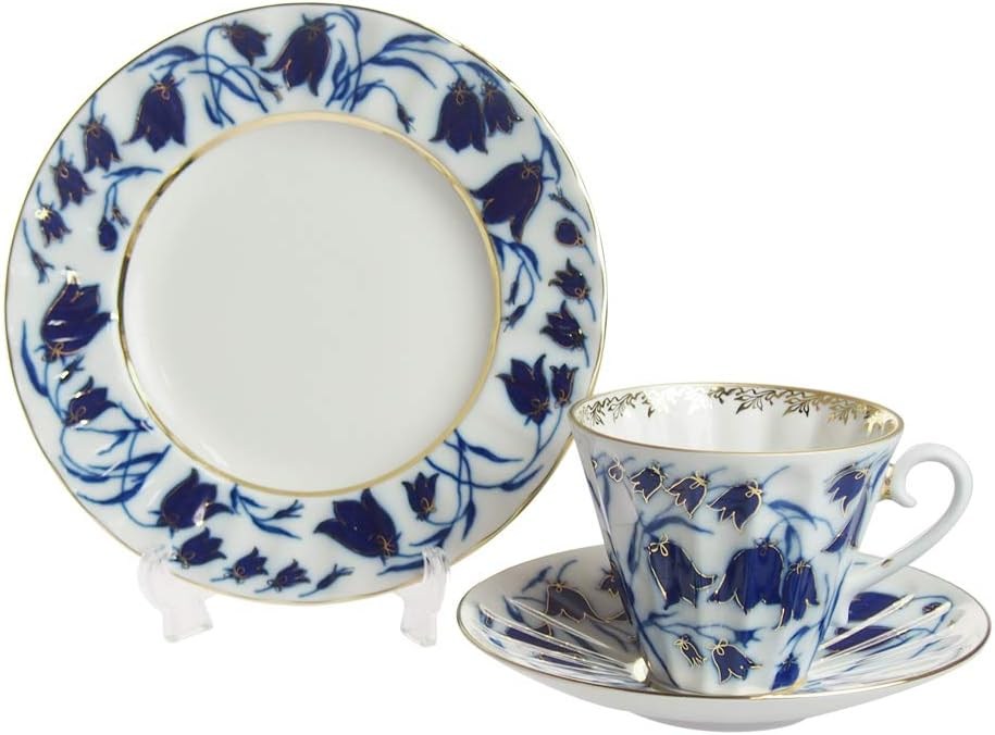 IMPERIAL 3 PARÇALI ÇAY SETİ RADYAL BLUEBELLS