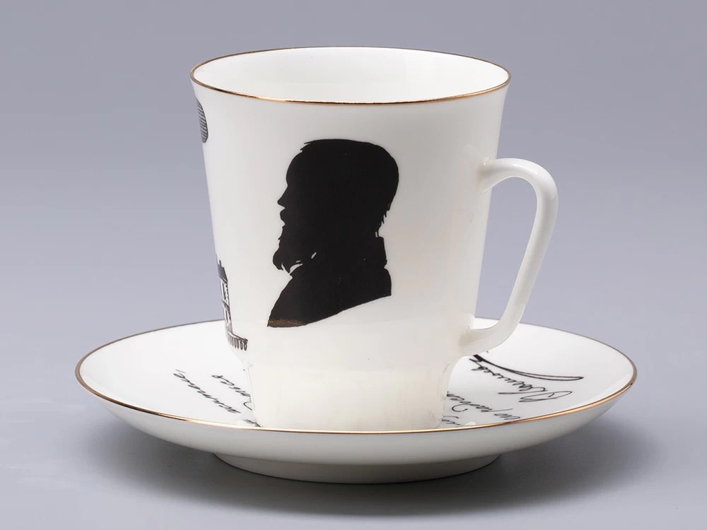 IMPERIAL ÇAY FİNCANI TABAKLI MAY RUSSİAN WRİTERS DOSTOEVSKY