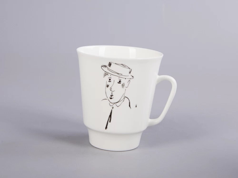 IMPERIAL ÇAY FİNCANI TABAKLI MAY SELF-PORTRAİT OF YURİ NİKULİN