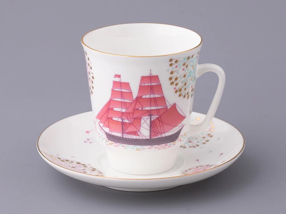 IMPERIAL ÇAY FİNCANI TABAKLI MAY SİHİRLİ GECE KN5