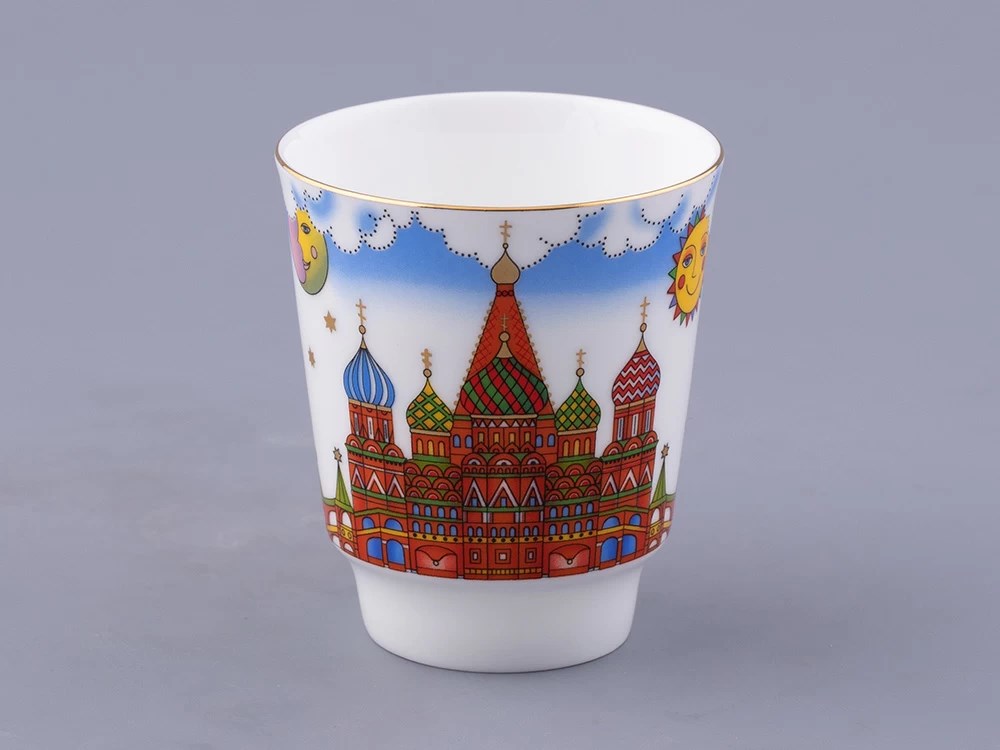 IMPERIAL ÇAY FİNCANI TABAKLI  MAYIS MOSKOVA KATEDRALİ