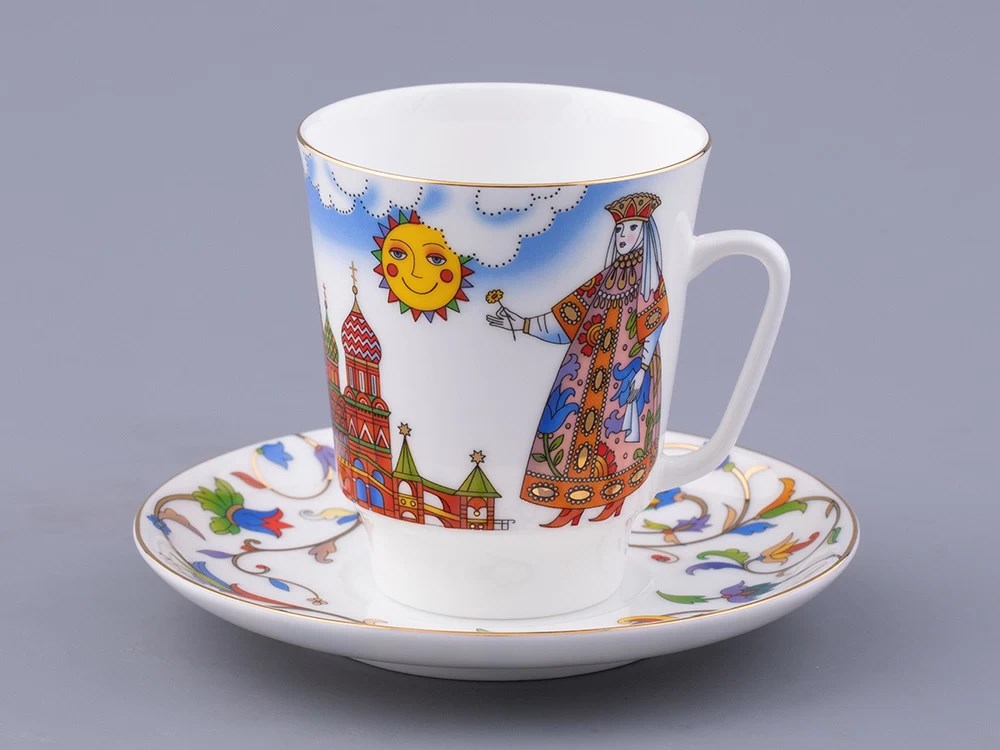 IMPERIAL ÇAY FİNCANI TABAKLI  MAYIS MOSKOVA KATEDRALİ