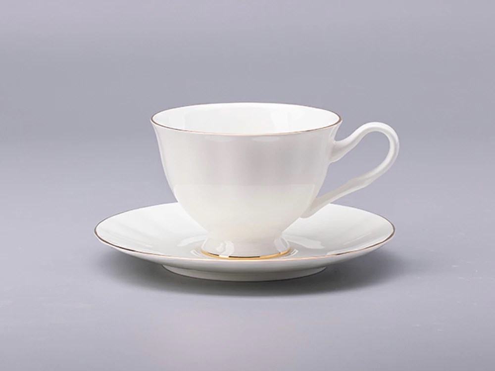 IMPERIAL ÇAY FİNCANI VE FİNCAN TABAĞI NEGA ALTIN ŞERİT