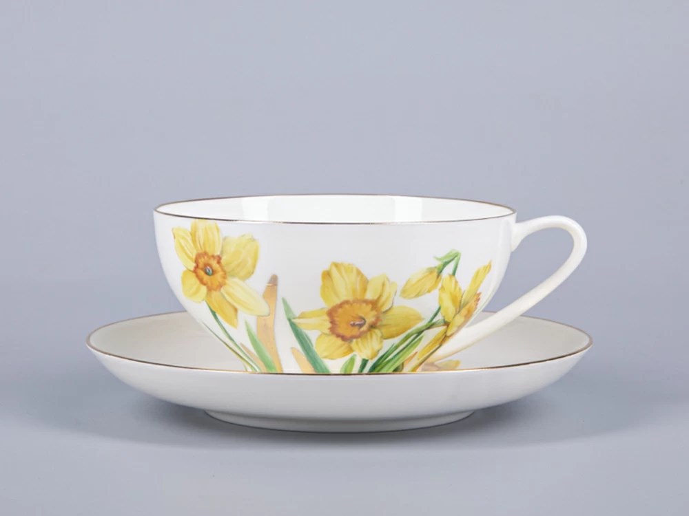 IMPERIAL ÇAY FİNCANI VE FİNCAN TABAĞI. KUBBE NERGİS
