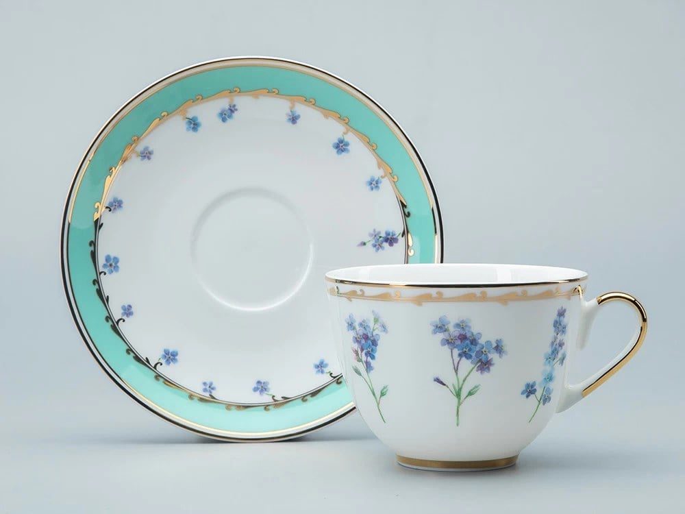 IMPERIAL ÇAY FİNCANI VE FİNCAN TABAĞI. BAHAR-2. FLORANIN GÜLÜMSEMESİ 1