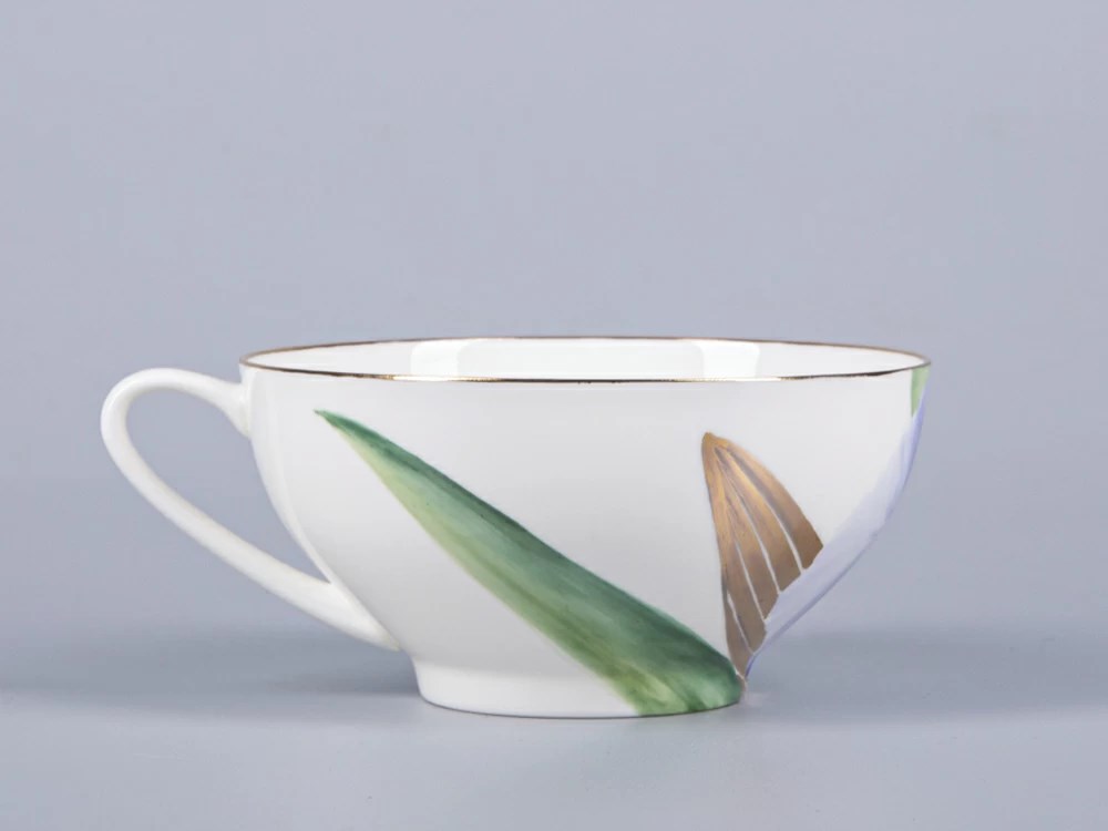 IMPERIAL ÇAY FİNCANI VE FİNCAN TABAĞI. KUBBE. SÜSENLER NO. 1