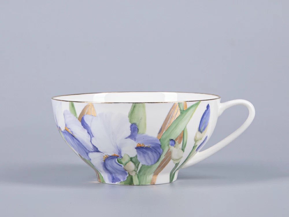 IMPERIAL ÇAY FİNCANI VE FİNCAN TABAĞI. KUBBE. SÜSENLER NO. 1