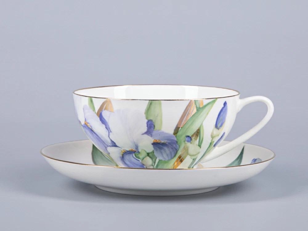 IMPERIAL ÇAY FİNCANI VE FİNCAN TABAĞI. KUBBE. SÜSENLER NO. 1