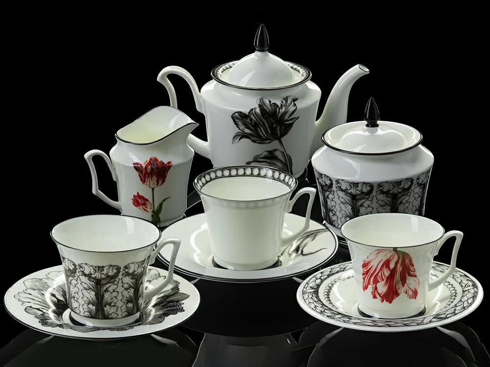 IMPERIAL ÇAY FİNCANI VE FİNCAN TABAĞI. JULİA. SİHİRLİ BAHÇE VI