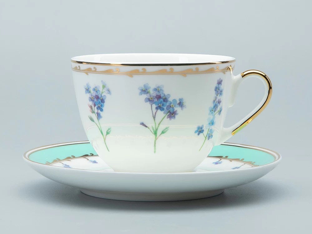 IMPERIAL ÇAY FİNCANI VE FİNCAN TABAĞI. BAHAR-2. FLORANIN GÜLÜMSEMESİ 1