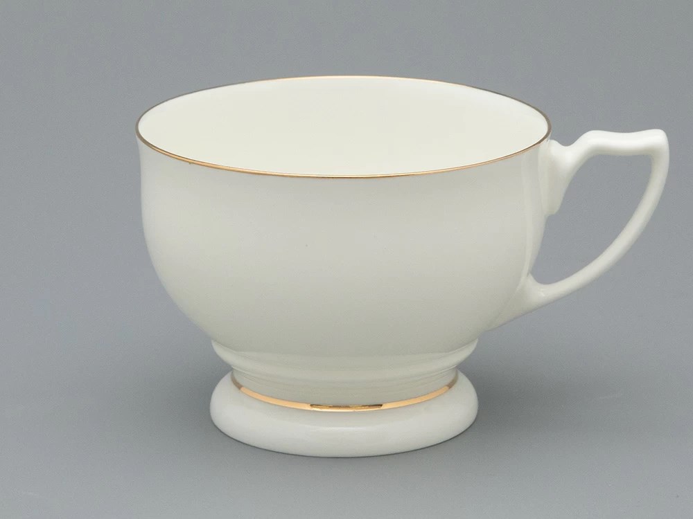IMPERIAL ÇAY FİNCANI VE TABAĞI İNCİ ALTIN ŞERİT