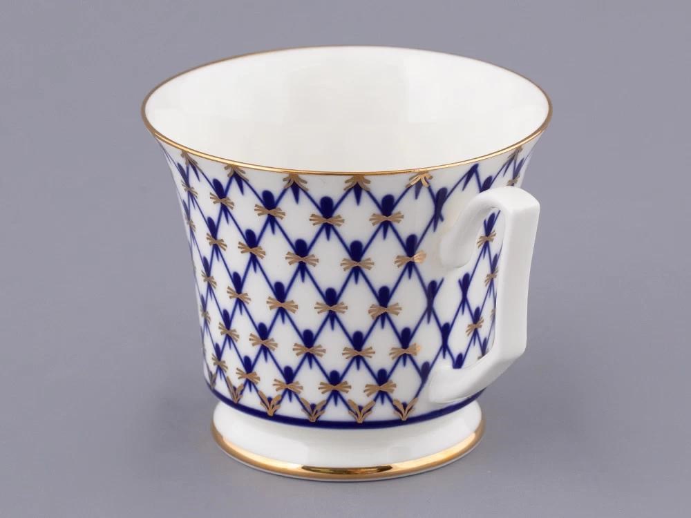 IMPERIAL ÇAY FİNCANI VE TABAĞI JULİA KOBALT AĞ 1/2