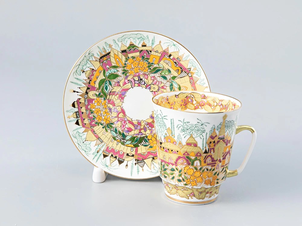 IMPERIAL ÇAY FİNCANI VE TABAĞI MAY GOLDEN SPRİNG