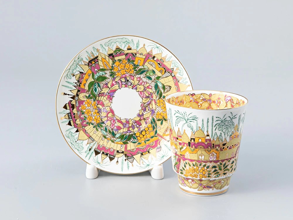 IMPERIAL ÇAY FİNCANI VE TABAĞI MAY GOLDEN SPRİNG