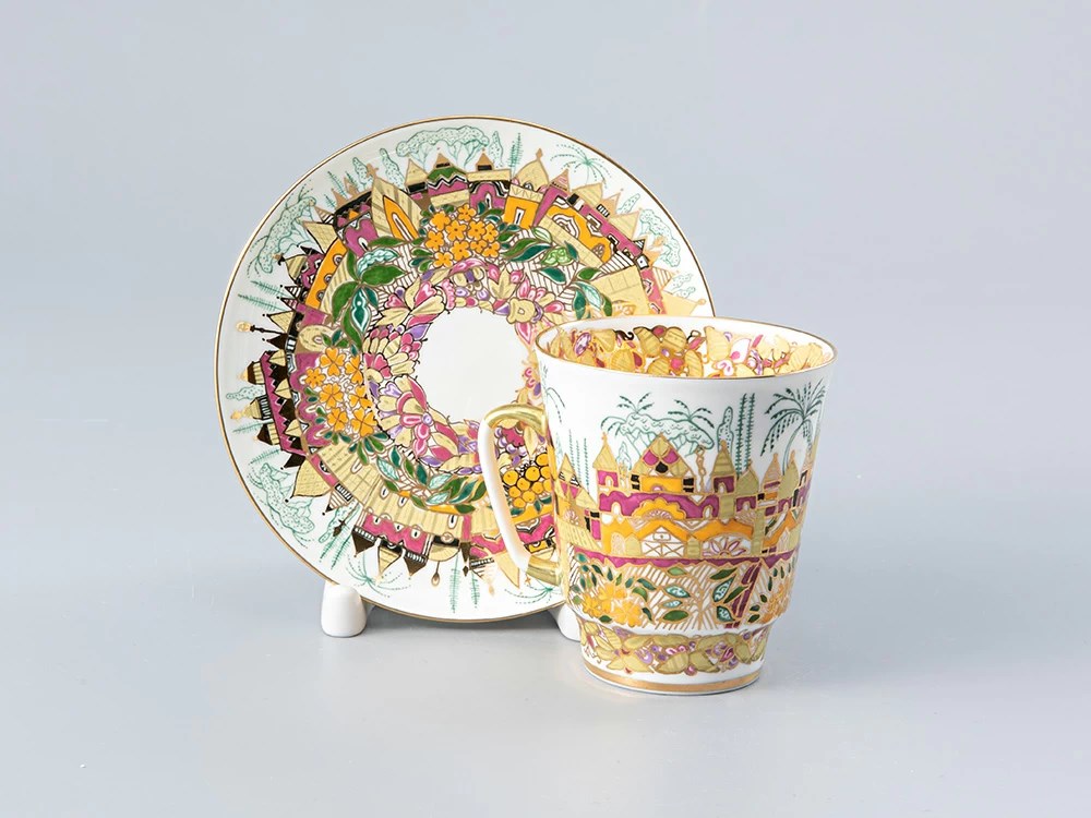 IMPERIAL ÇAY FİNCANI VE TABAĞI MAY GOLDEN SPRİNG