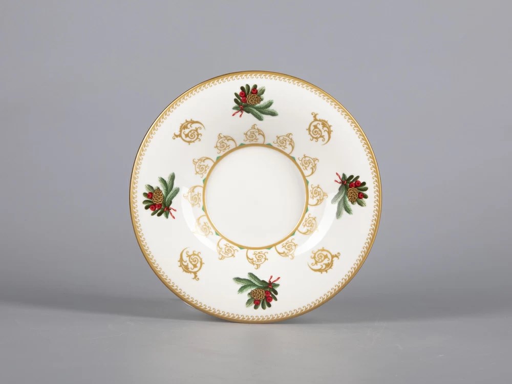 IMPERIAL ÇAY FİNCANI VE TABAĞI. JULİA. KÖKNAR DALLARI