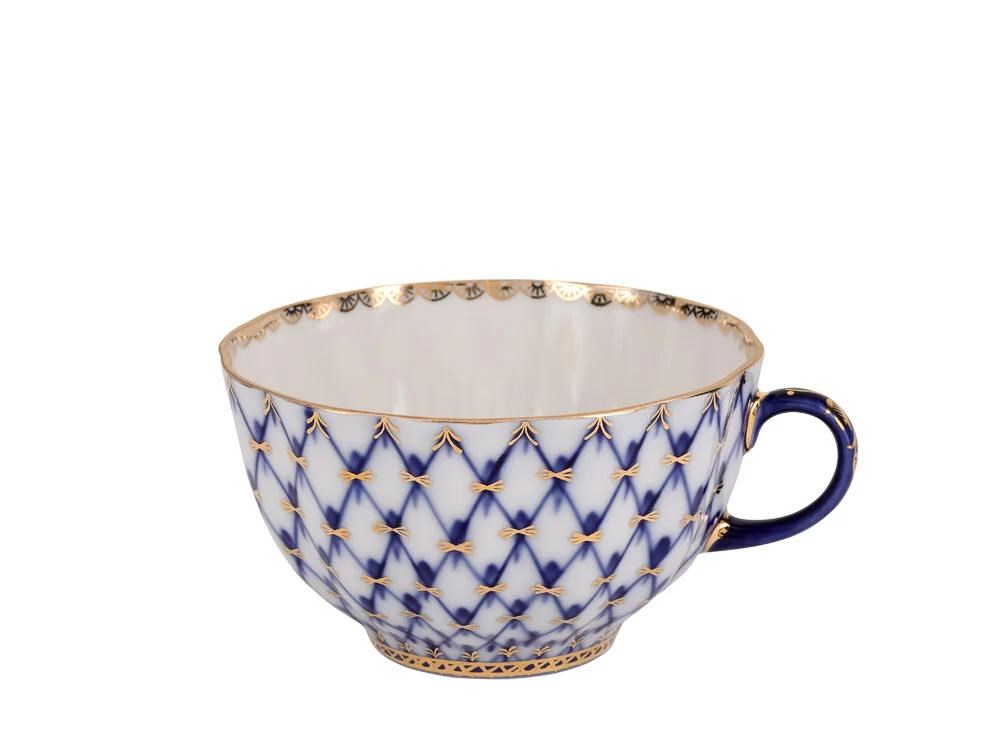 IMPERIAL ÇAY TAKIMI LALE KOBALT AĞ (TATLI) 6/20