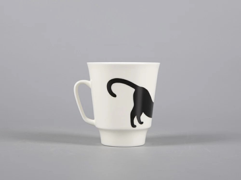 IMPERIAL COFFEE CUP AND SAUCER. MAYSKAYA.CAT AND MOUSE 165 ML