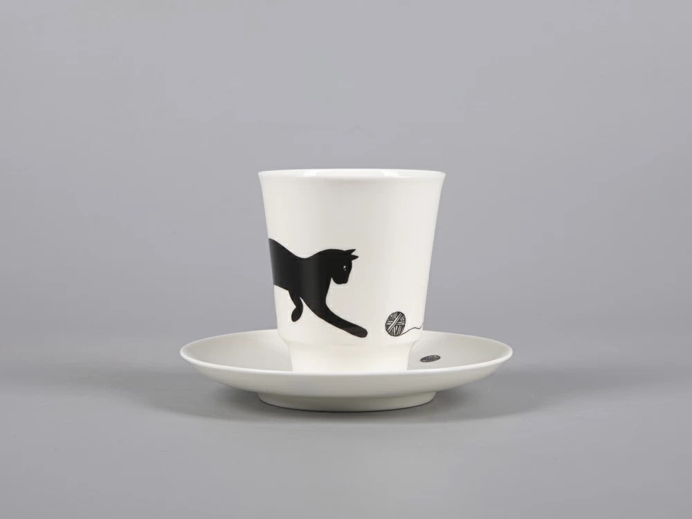 IMPERIAL COFFEE CUP AND SAUCER. MAYSKAYA. MERRY BALL 165 ML