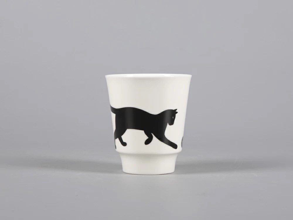 IMPERIAL COFFEE CUP AND SAUCER. MAYSKAYA. MERRY BALL 165 ML