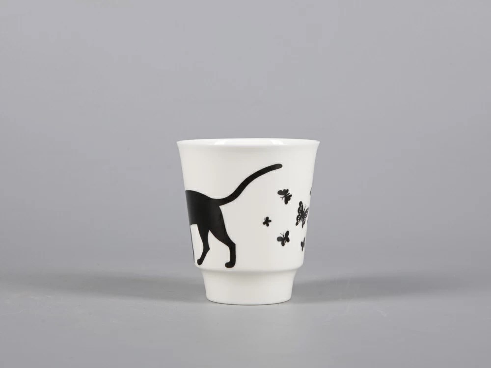 IMPERIAL COFFEE CUP AND SAUCER. MAYSKAYA. MOTHS 165 ML