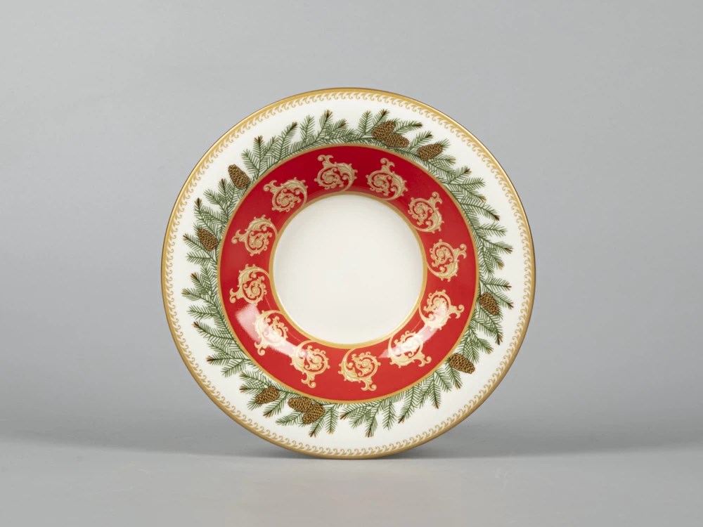 IMPERIAL TEA CUP AND SAUCER. JULİA. CHRİSTMAS TEA PARTY 210 ML