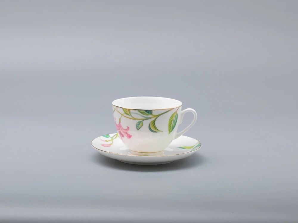 IMPERIAL TEA CUP AND SAUCER. SPRİNG-2. DREAM GARDEN 250 ML