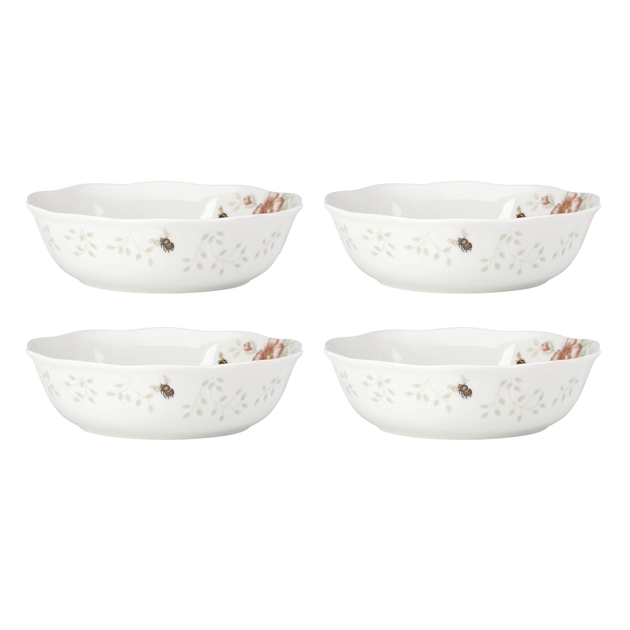 LENOX BUTTERFLY - SERVIS KASESI, 4'LU SET, 22 CM