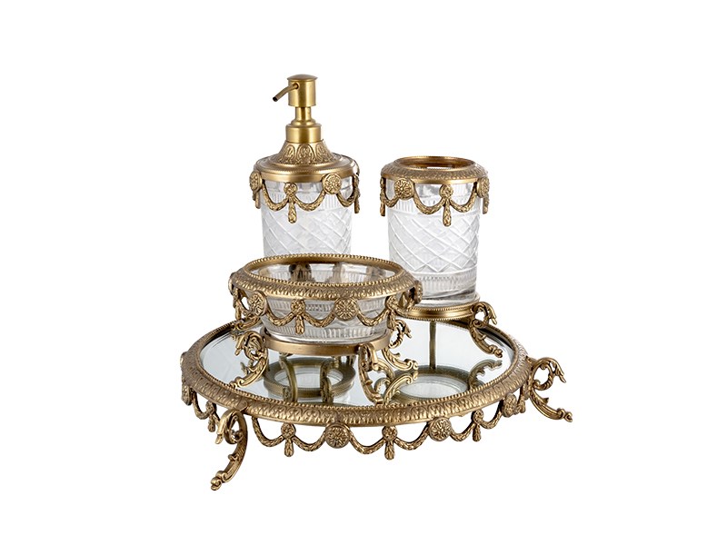 MAJESTY ANTIQUE BRASS BANYO TAKIMI