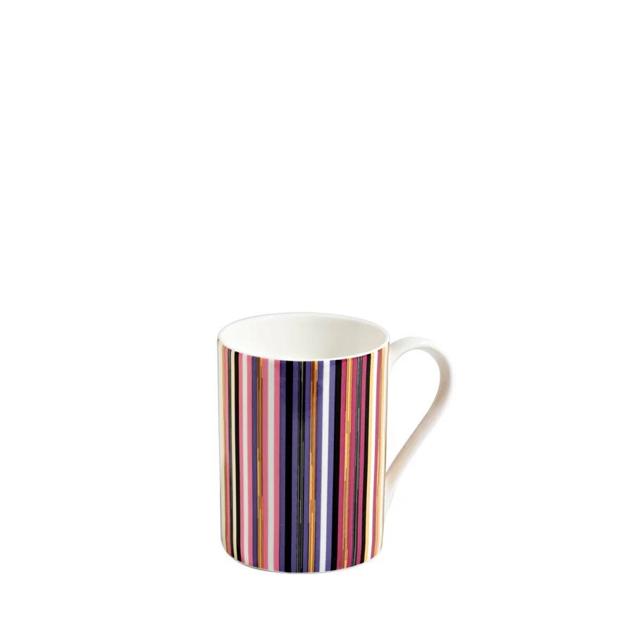 MISSONI STRIPES JENKINS 156 - TURUNCU-BORDO, KUPA,0,37 L