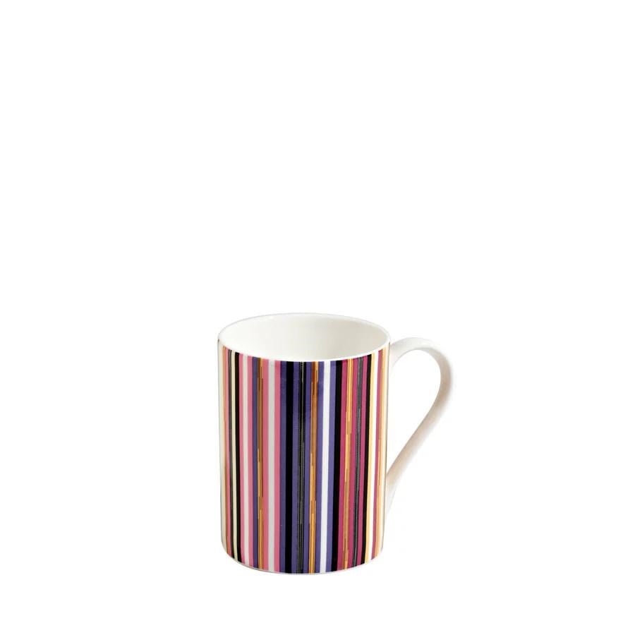 MISSONI STRIPES JENKINS 156 - TURUNCU-BORDO, KUPA,0,37 L