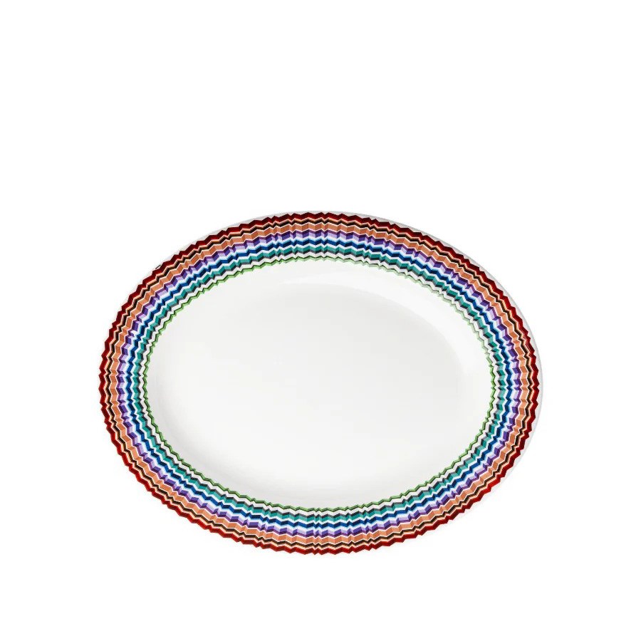 MISSONI WAVES - OVAL SERVIS TABAGI, 23 CM