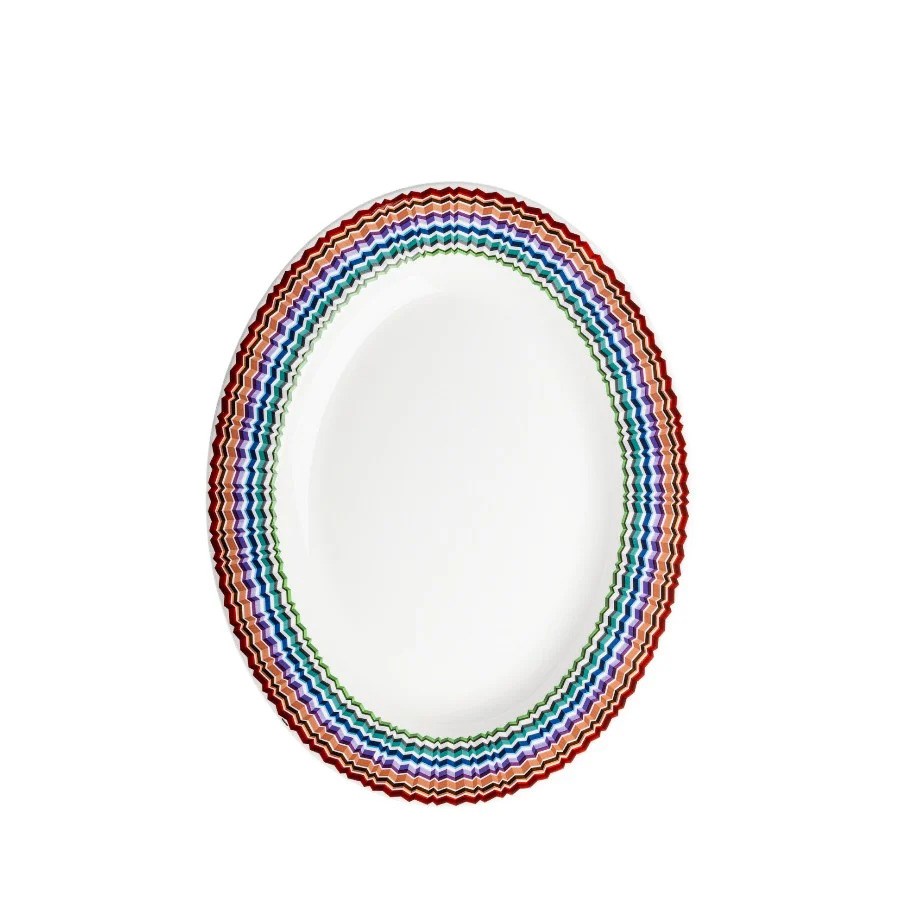 MISSONI WAVES - OVAL SERVIS TABAGI, 36 CM