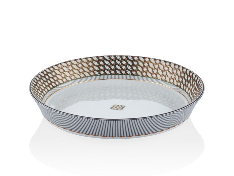 Opera House - Çukur Tabak 21 cm Gri