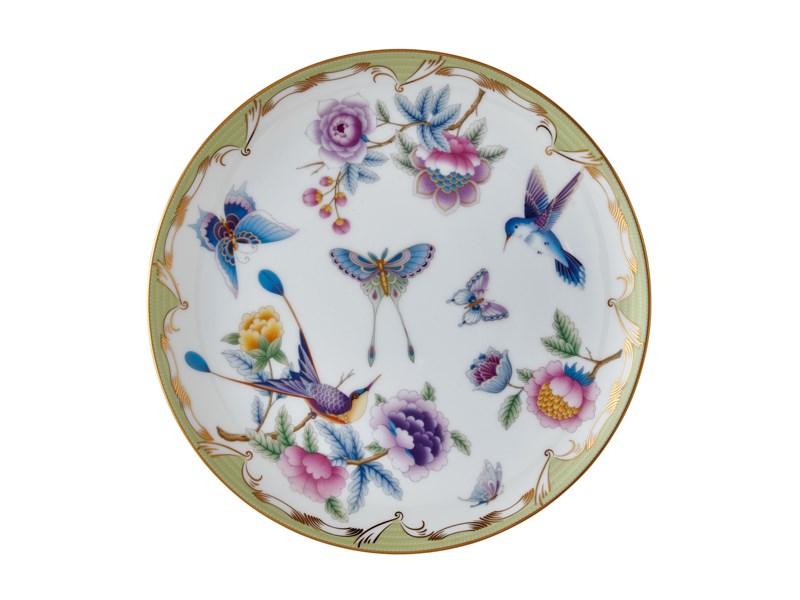 Papillons Green - Kahvaltı Tabağı 21 cm