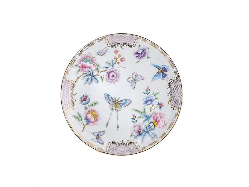 Papillons Purple - Pasta Tabağı 17 cm