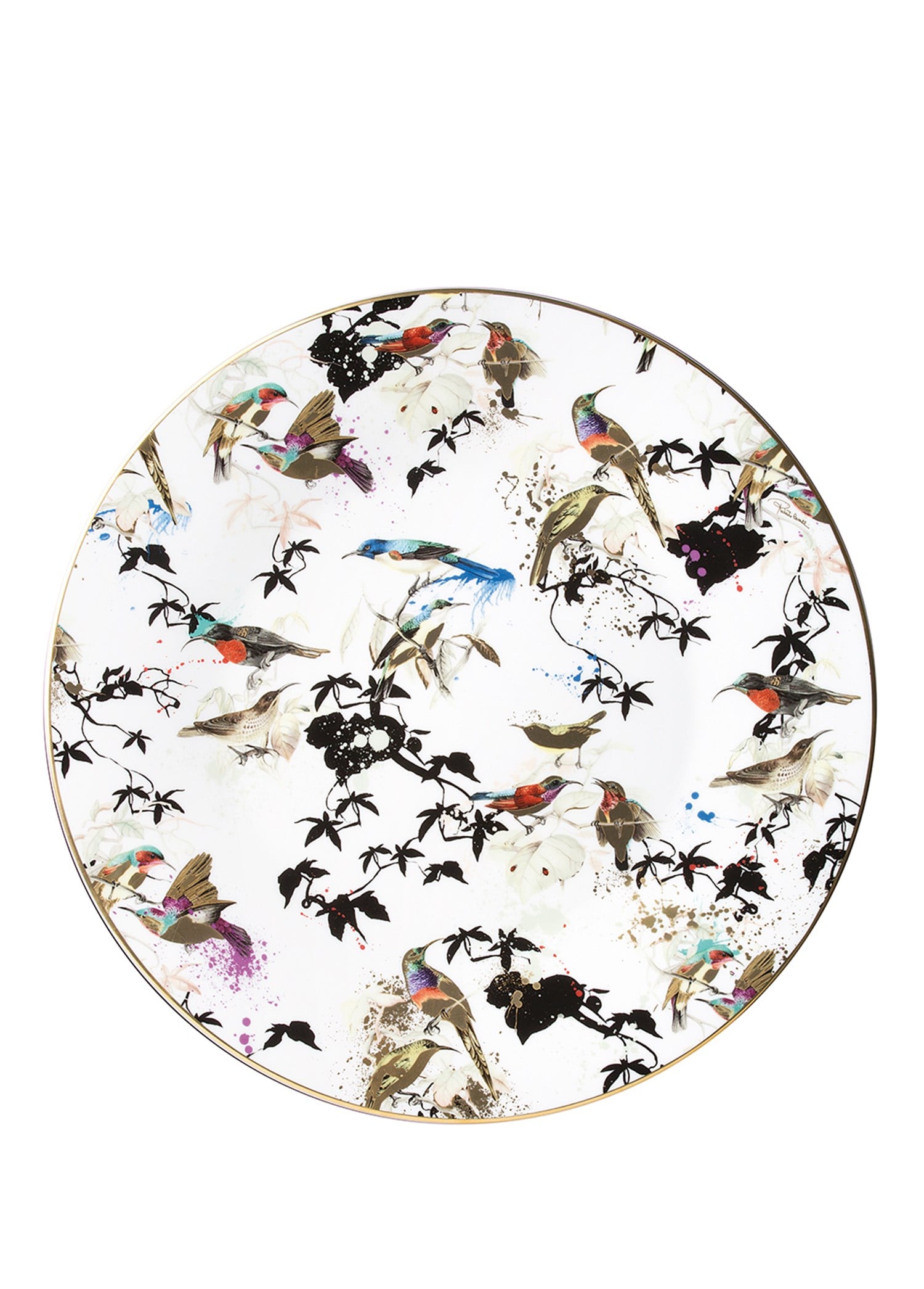 ROBERTO CAVALLI GARDENS BIRDS - SERVIS TABAGI, 32 CM