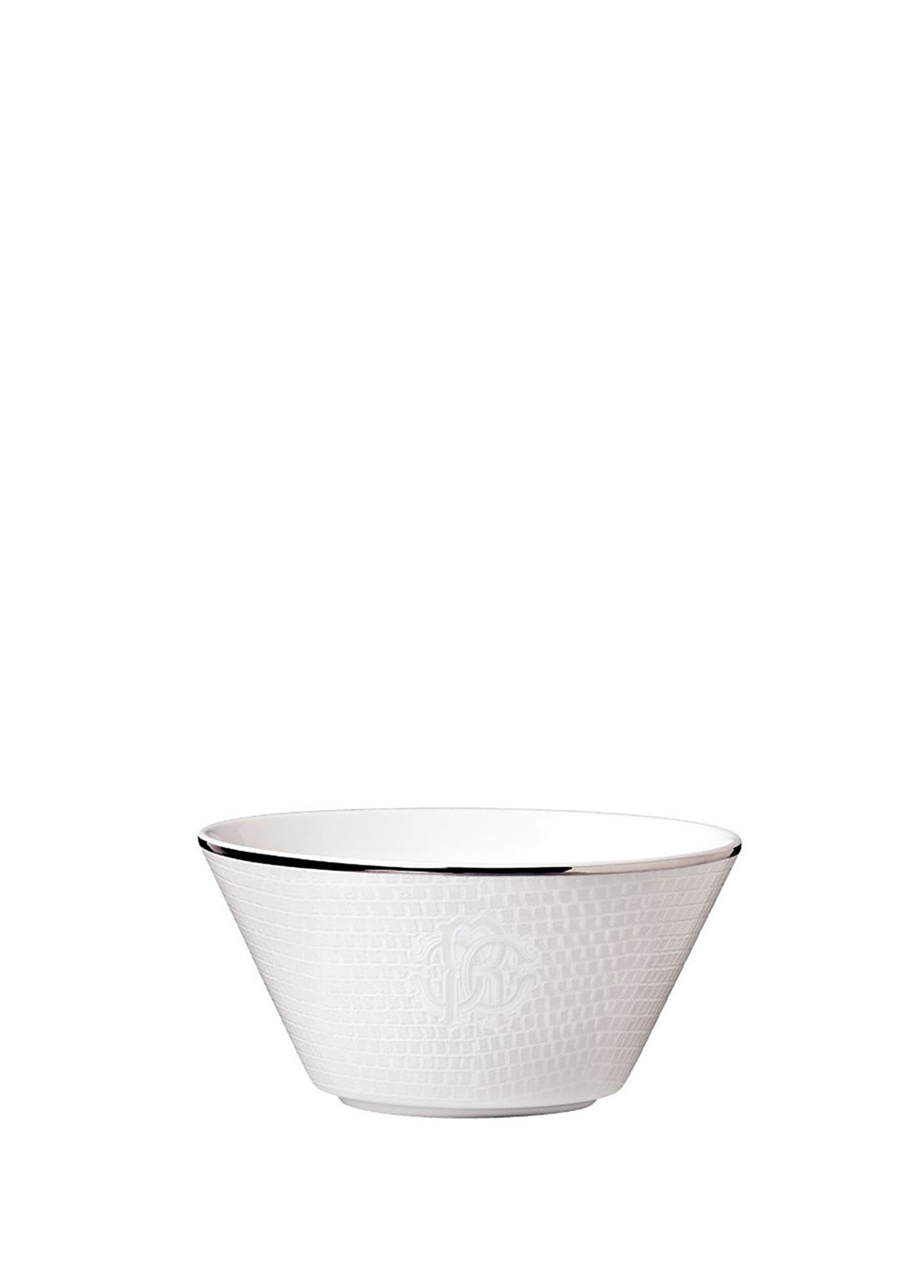 ROBERTO CAVALLI LIZZARD PLATIN - KOMPOSTO/SALATA KASESI, 12,8 CM