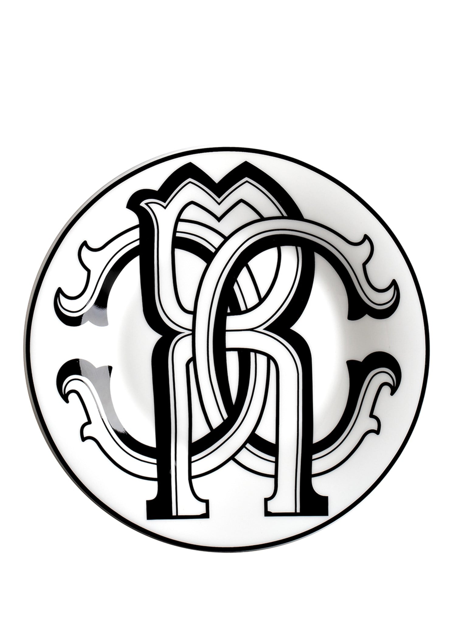 ROBERTO CAVALLI MONOGRAM BLACK - EKMEK TABAGI, 15,5 CM