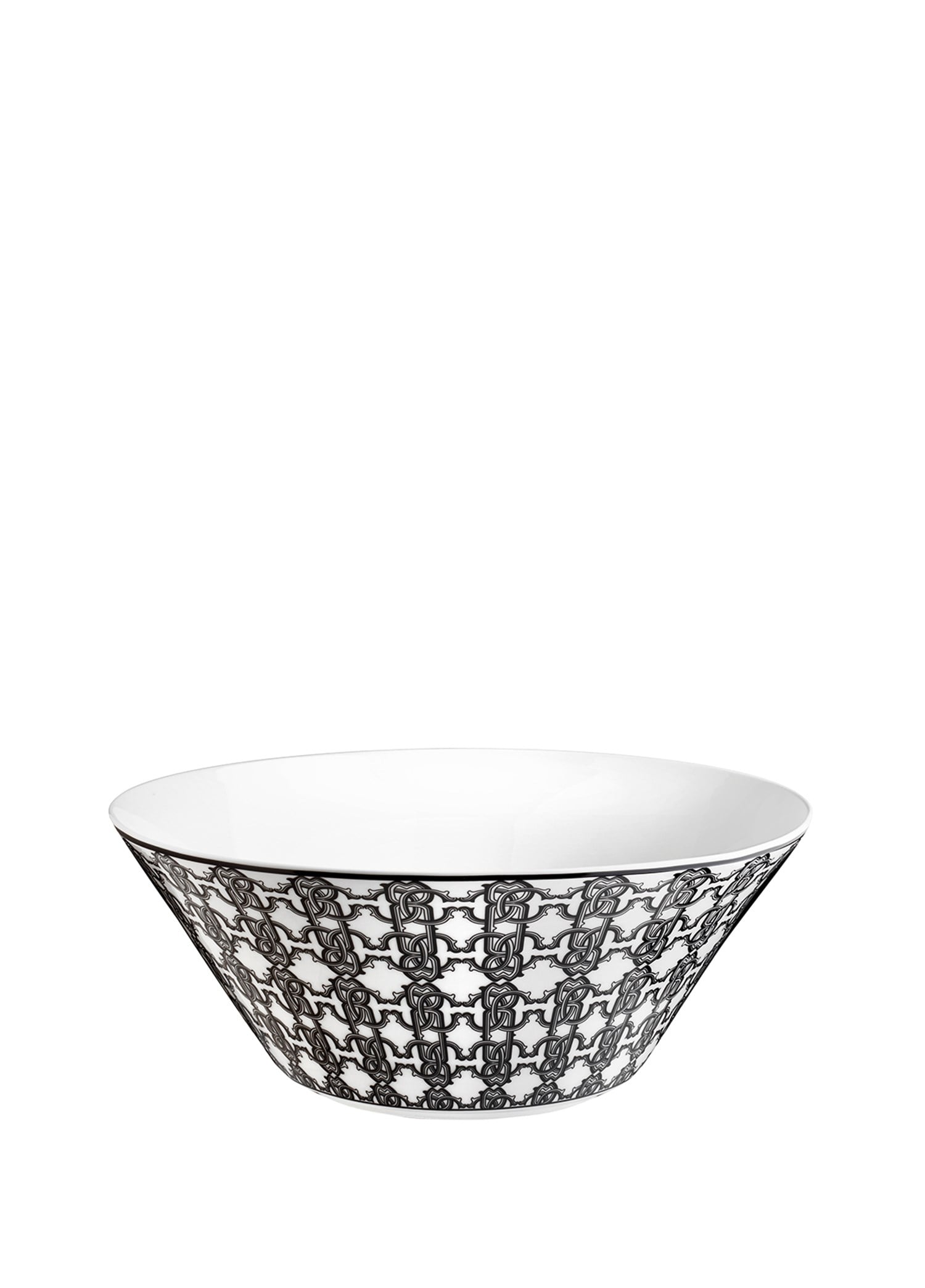 ROBERTO CAVALLI MONOGRAM BLACK - SALATA SERVIS KASESI, 26,5 CM