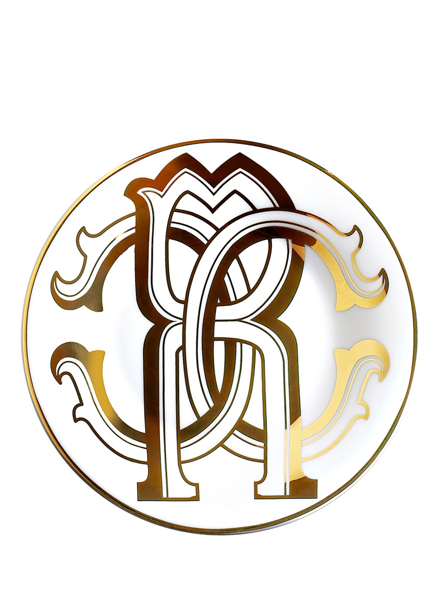 ROBERTO CAVALLI MONOGRAM GOLD - EKMEK TABAGI, 15,5 CM