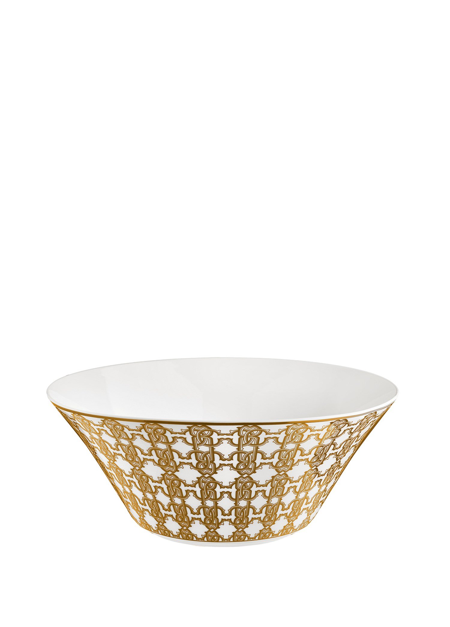 ROBERTO CAVALLI MONOGRAM GOLD - SALATA SERVIS KASESI, 26,5 CM