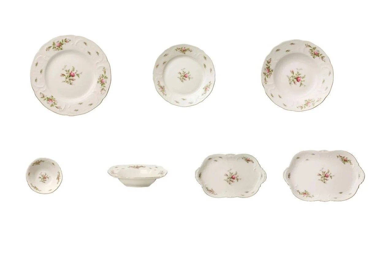 ROSENTHAL SANSSOUCI ELFENBEIN RAMONA 12 KİŞİLİK 51 PARÇA YEMEK TAKIMI