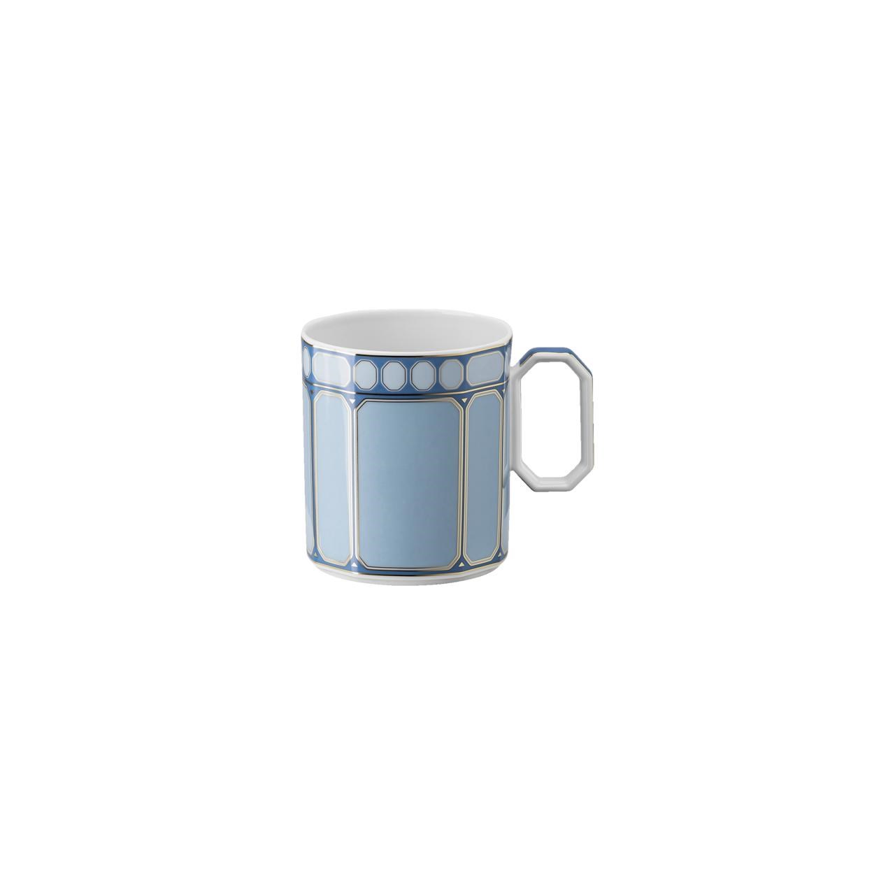 ROSENTHAL X SWAROVSKI SIGNUM AZURE - KUPA, MAVI, 0,39 L