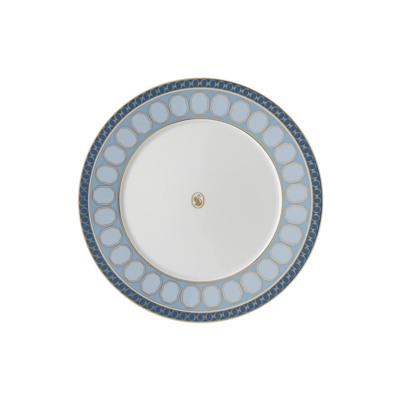 ROSENTHAL X SWAROVSKI SIGNUM AZURE - PASTA TABAGI, MAVI, 23 CM