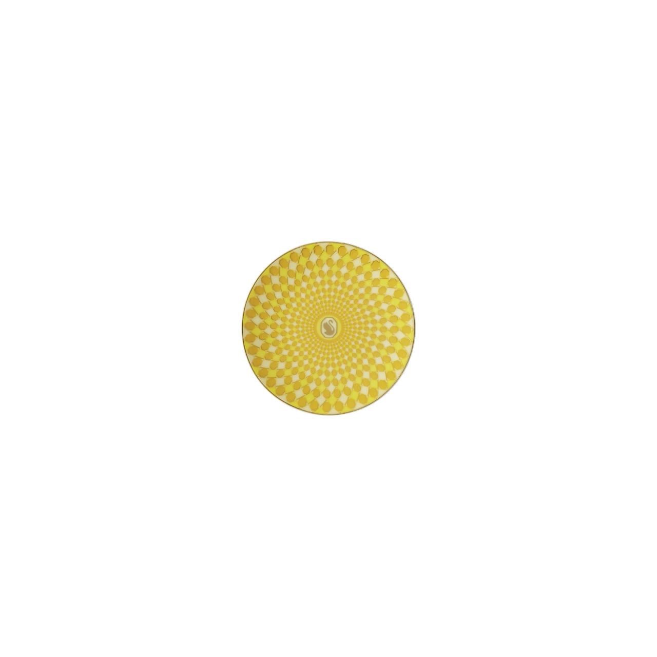 ROSENTHAL X SWAROVSKI SIGNUM JONQUIL - EKMEK TABAGI, SARI, 10 CM