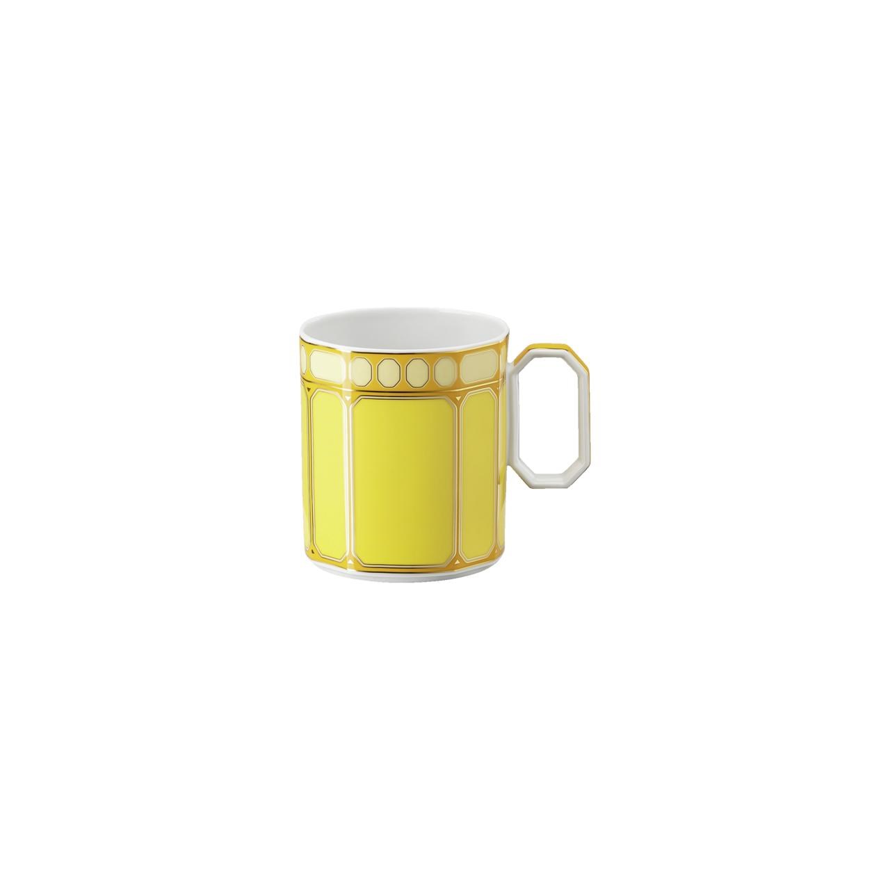 ROSENTHAL X SWAROVSKI SIGNUM JONQUIL - KUPA, SARI, 0,39 L