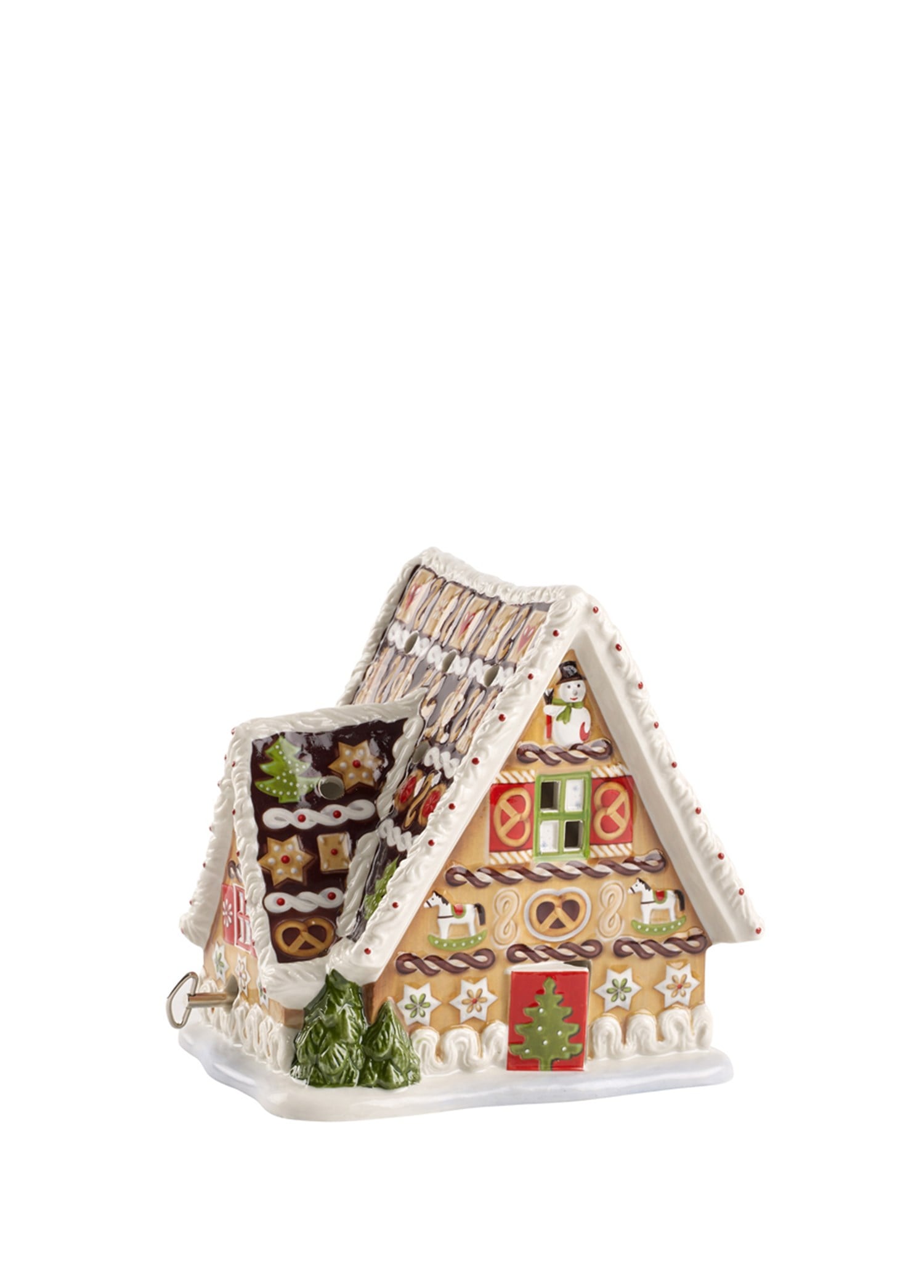 VB CHRISTMAS TOYS - MUZIK KUTUSU, KURABIYE EV, 16X13X16CM