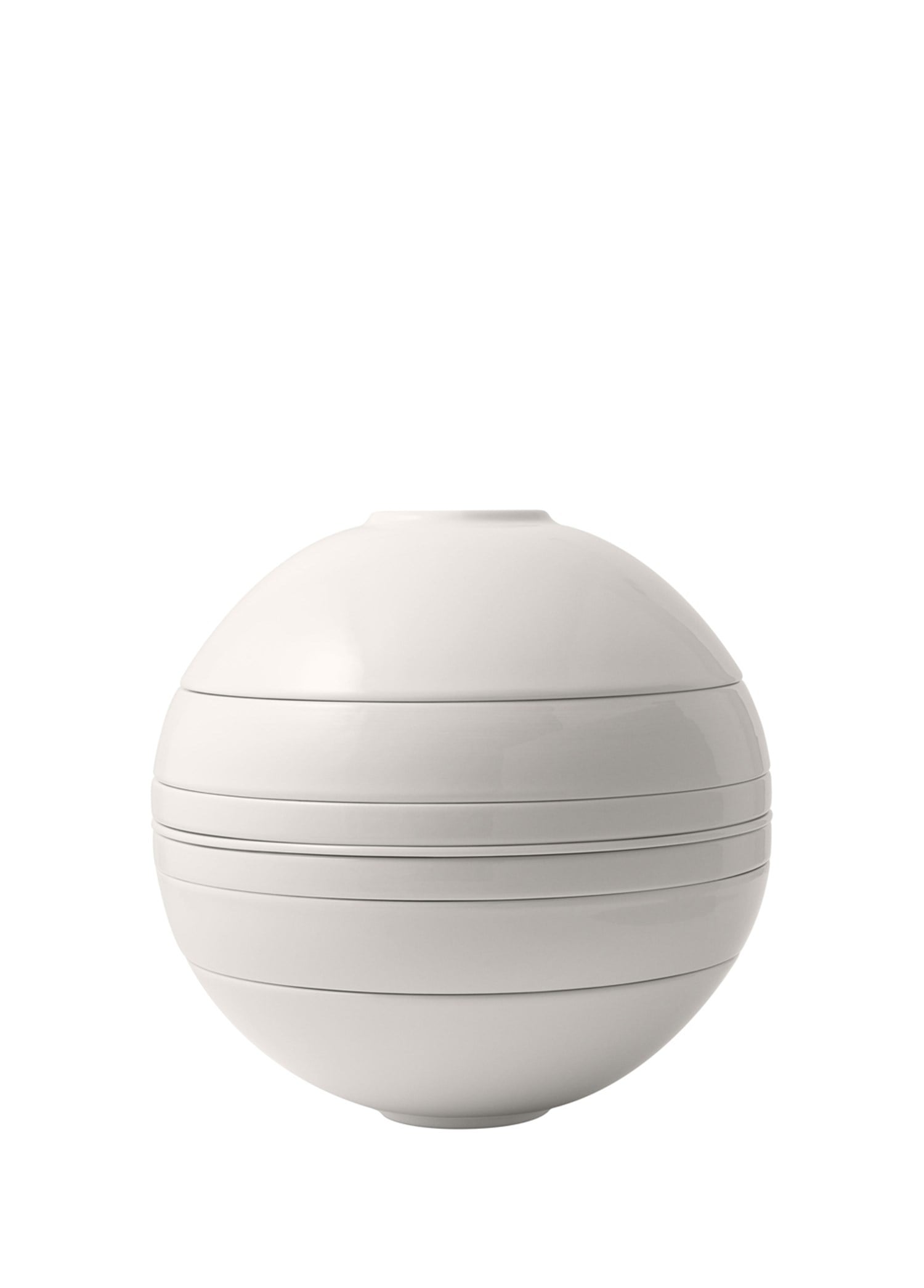 VB ICONIC LA BOULE - YEMEK TAKIMI, BEYAZ, 7 PARCA